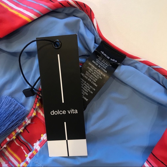 Dolce Vita One Piece Swimsuit Deep Plunge - Picture 8 of 8